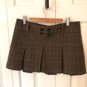 Y2K VINTAGE Guess plaid mini skirt